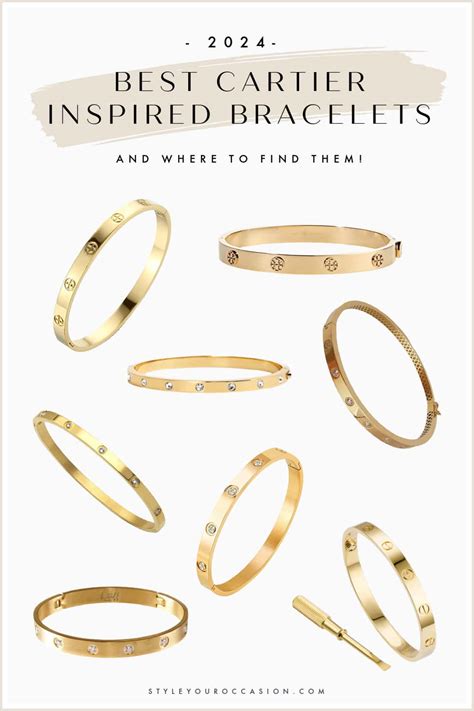 cartier love bracelet dupe